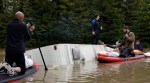 The Latest: Man dies in Northern California floodwaters