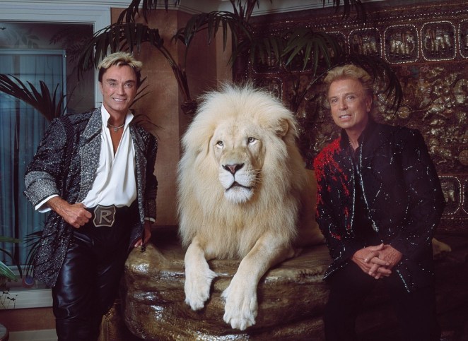 Las Vegas, Nevada's headlining illusionists Siegfried