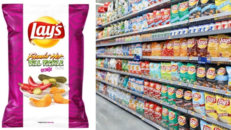 Horray! Lays Is Releasing New Flamin' Hot Pickle Flavored Chips!