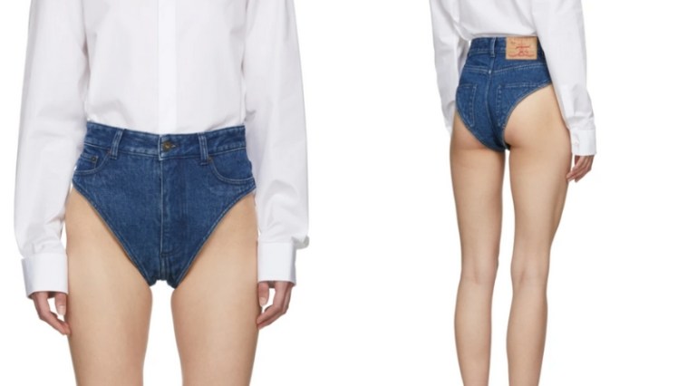 This Brand Is Selling Denim Underwear and The Internet Is Seriously Confused