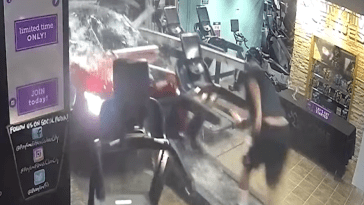 Car Crash Treadmill Anytime Fitness