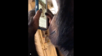 Chimp using Instagram