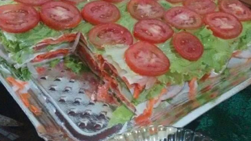 Salad Lasagna