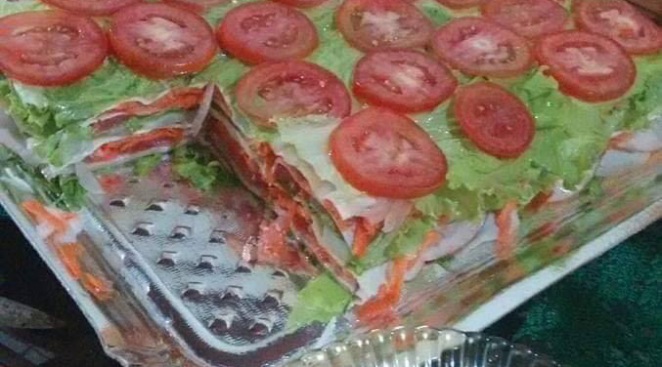 Salad Lasagna