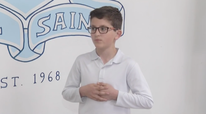 5th Grader Saves Teacher