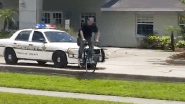 Florida Man Bicycle Faceplant