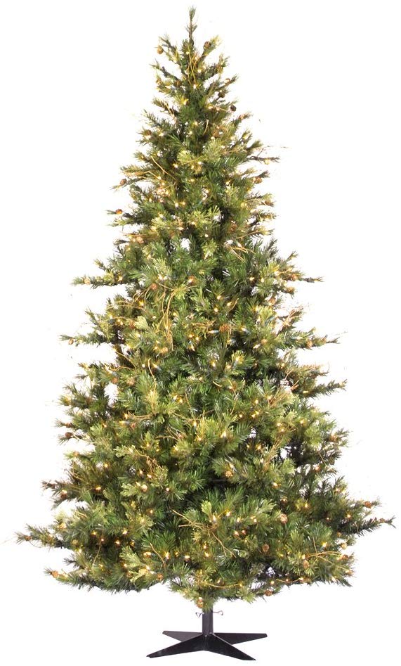 Vickerman 75' Slim Mixed Country Pine Artificial Christmas