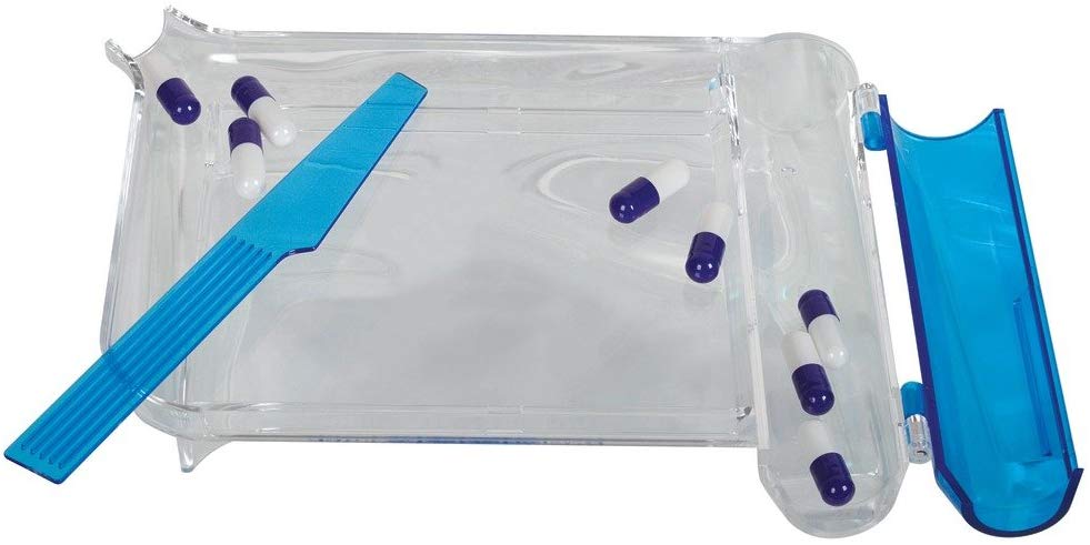 Apothecary Products Left Handed Clear Pill Counting Tray