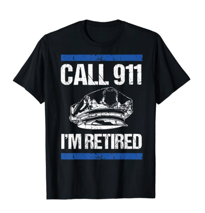 Retired Police Officer Shirt