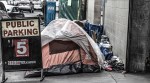 Homeless Strip Club Tent