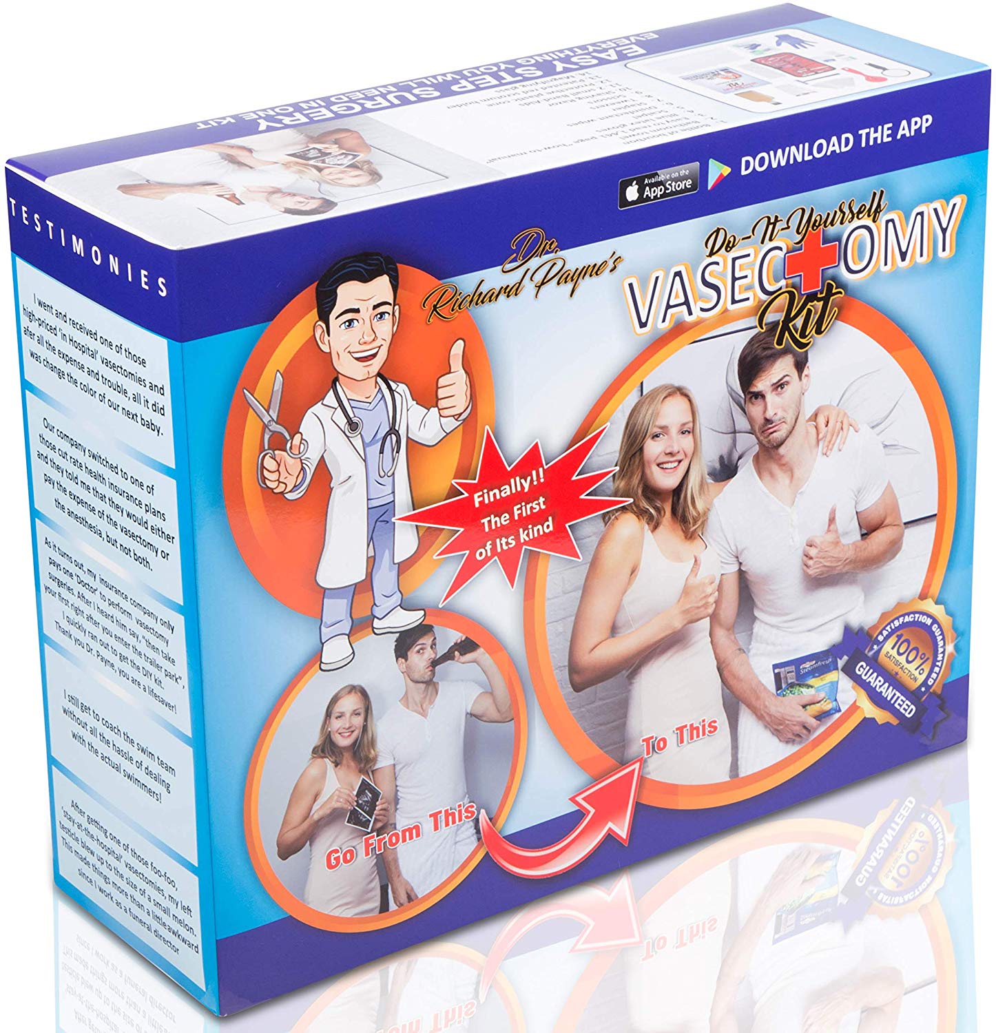 Prank Gift Boxes, Inc. DIY at-Home Vasectomy Kit!