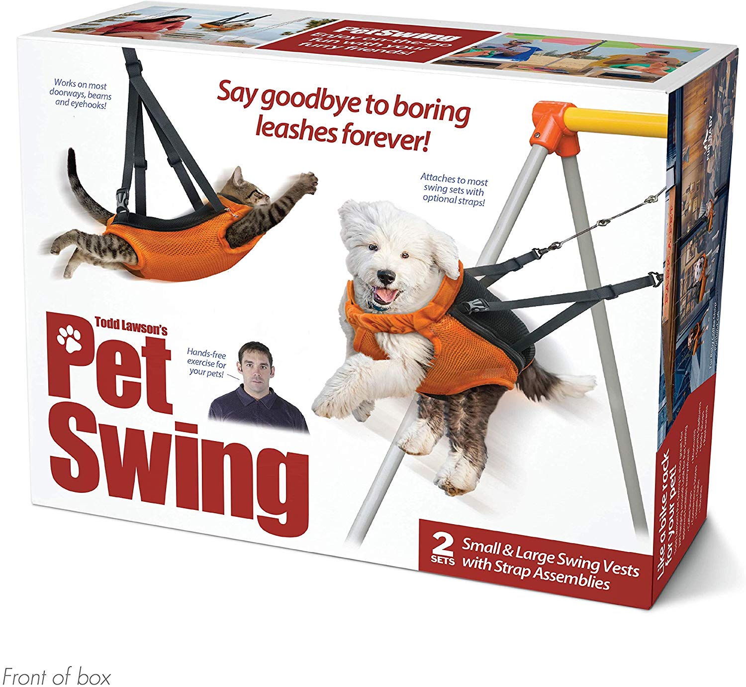Prank Pack “Pet Swing” - Wrap Your Real Gift in a Prank Funny Gag Joke Gift Box