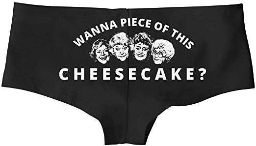 Golden Girls Granny Panties Cake: Low-Rise Cheeky Underwear