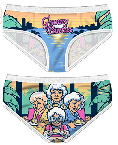 Smells Like Roses Golden Girls Low-Rise Cheeky Underwear 
