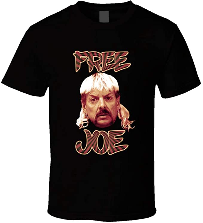 Free Joe Exotic Tiger King Pop Art T Shirt