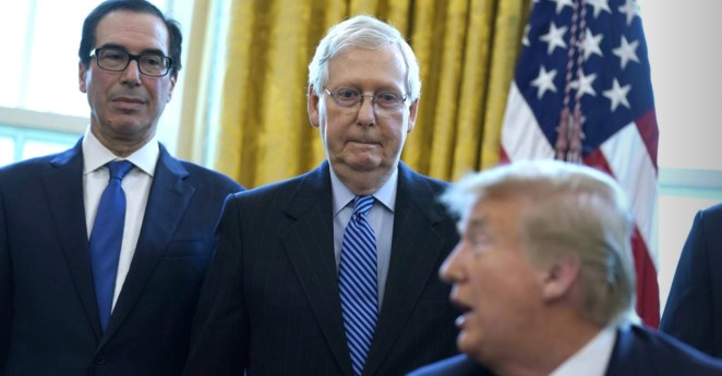 McConnell Trump Coronavirus