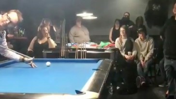 Trick Pool Shot