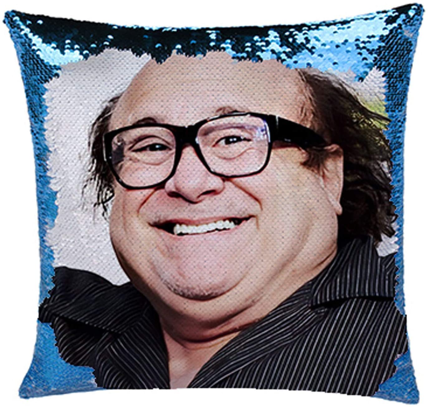 K T One Funny DIY Sequin Pillow
