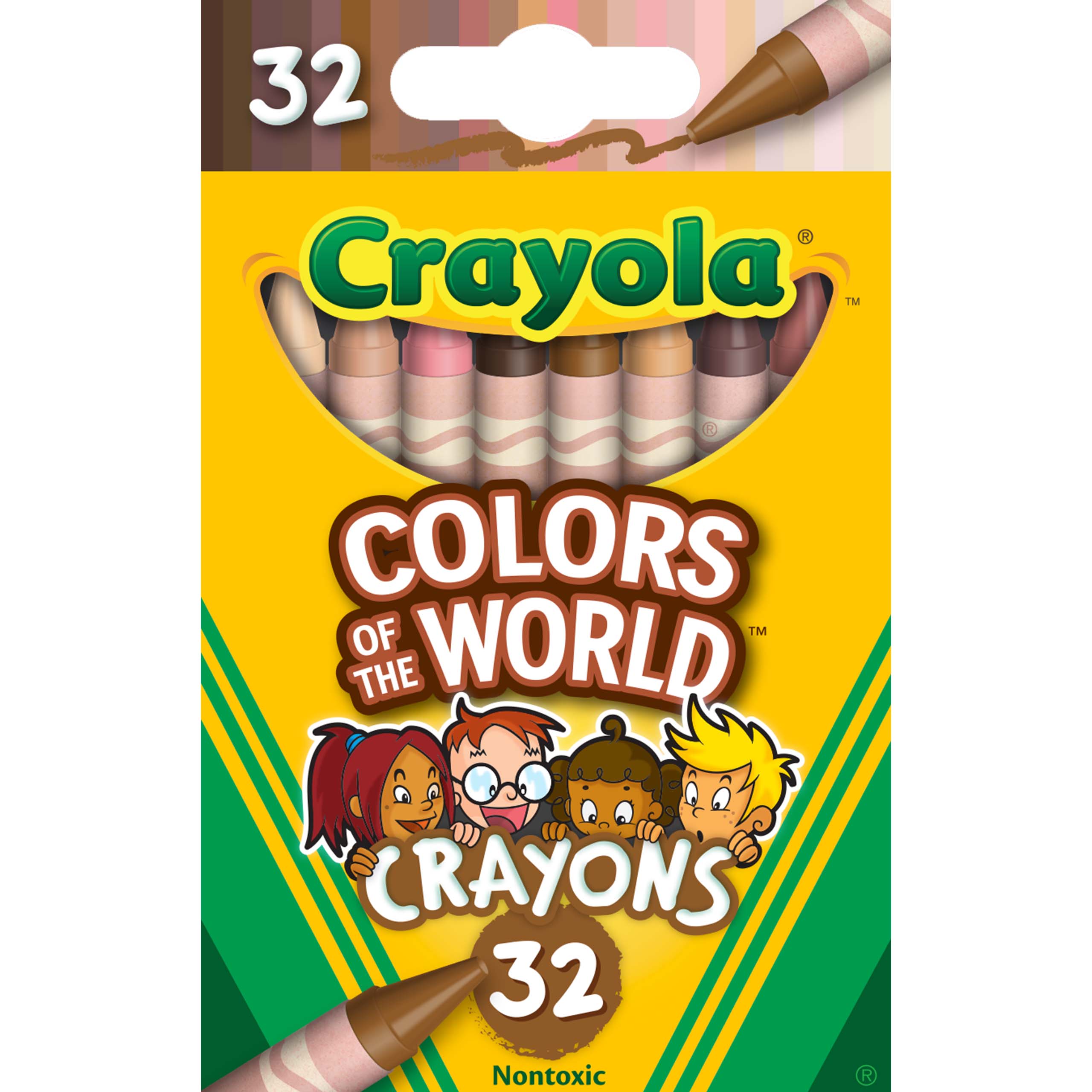 multicultural crayons