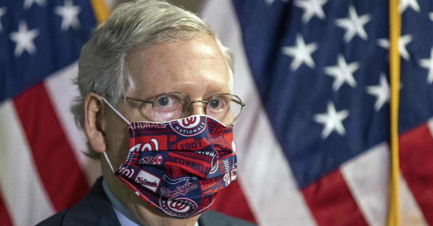 McConnell Trump Face Mask
