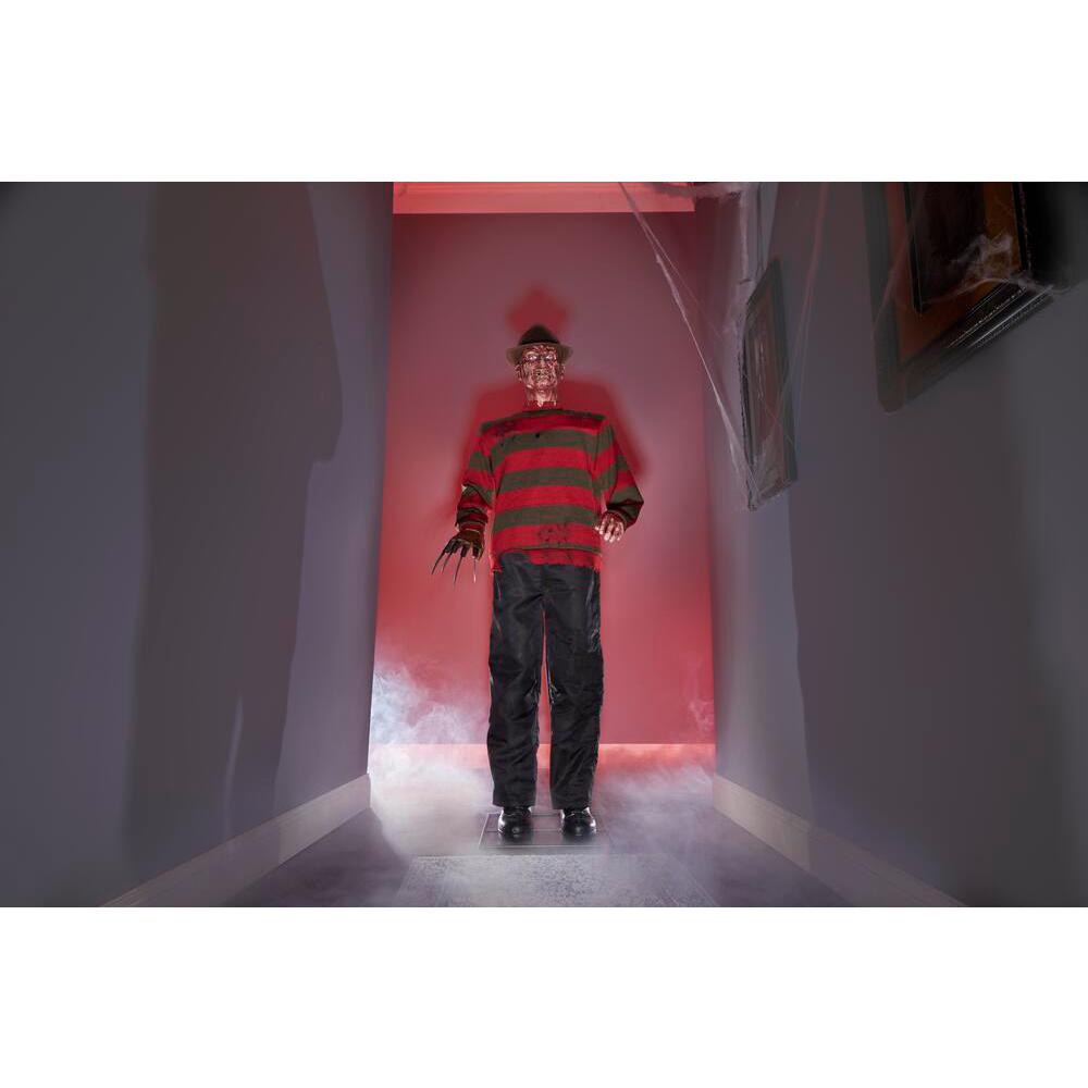 6 ft. Halloween Animated Freddy Krueger