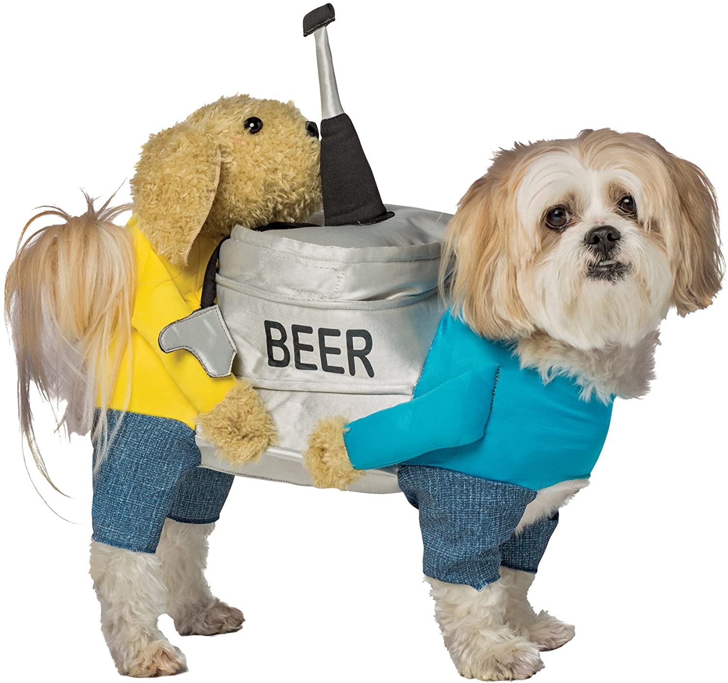 Rasta Imposta Beer Keg Outfit Funny Theme Party Fancy Dress Halloween Pet Dog Costume