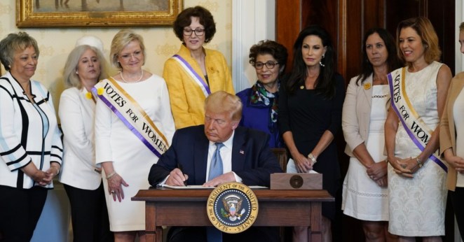 Trump Susan B. Anthony