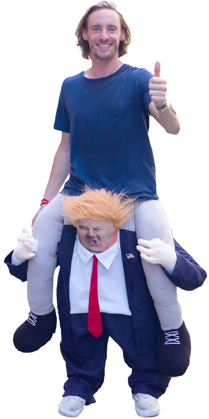 FJERR Ride-on Trump Halloween Costume