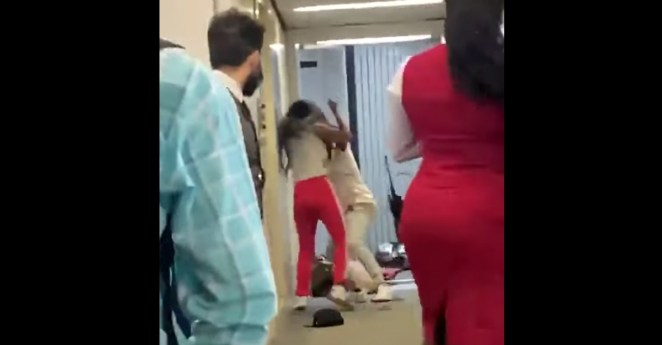 LaGuardia Airport Fight