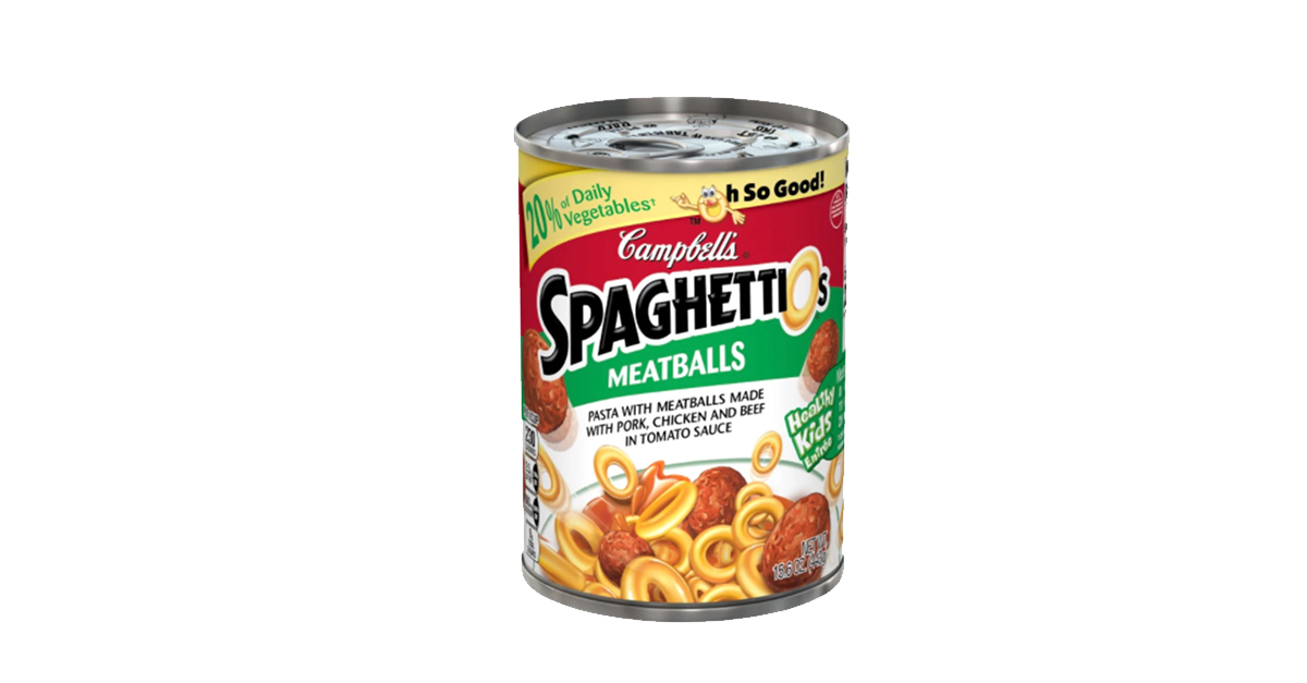 Spaghetti-Os Donation