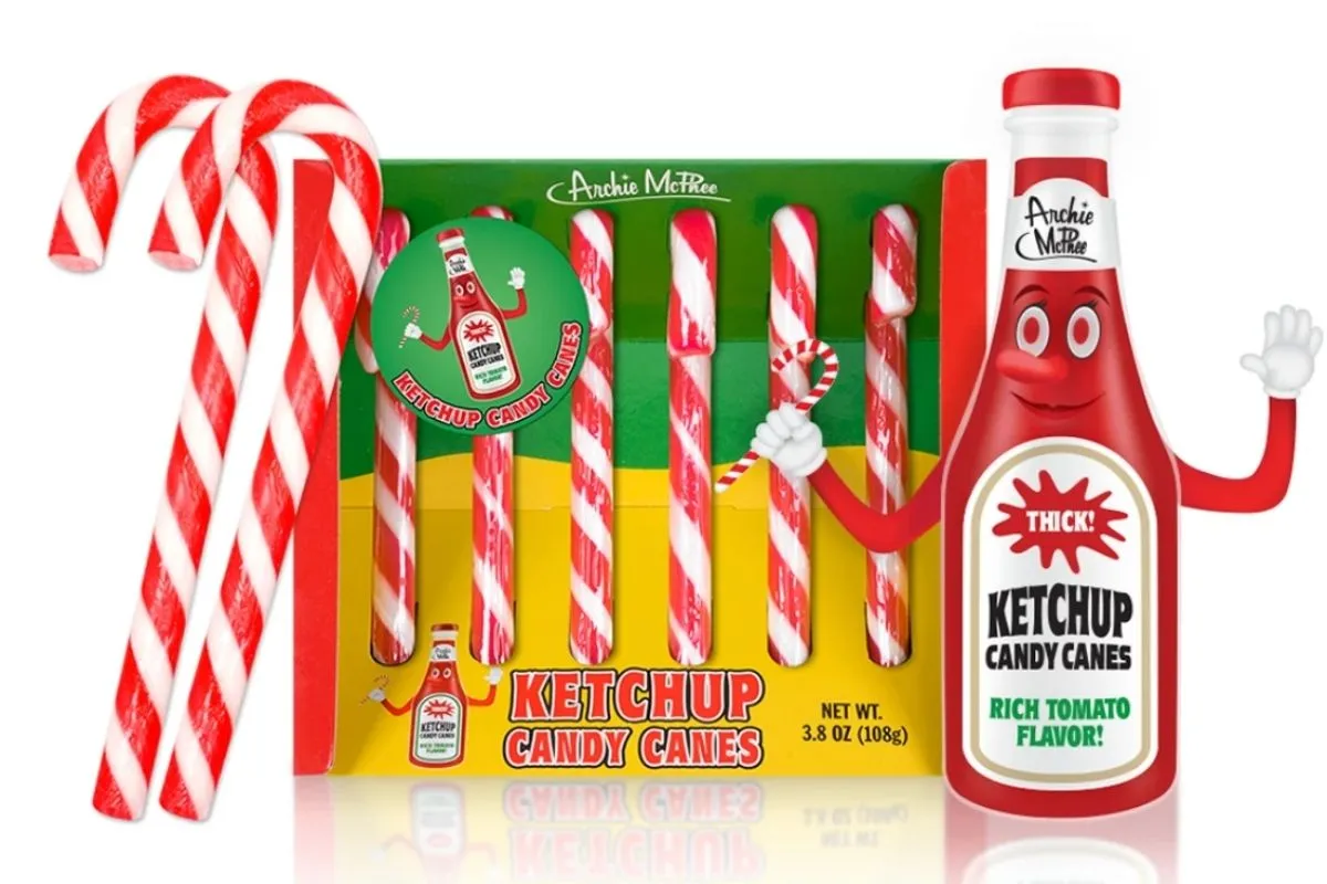 ketchup candy cane