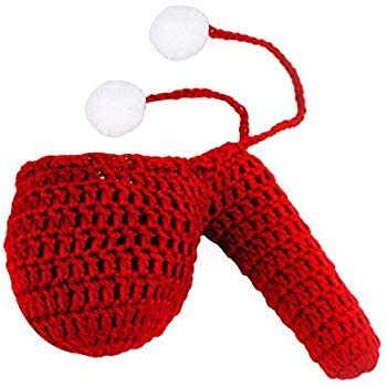 HONIEE Mens Knit Willy Warmer Peter Heater Funny Gag Gifts for him
