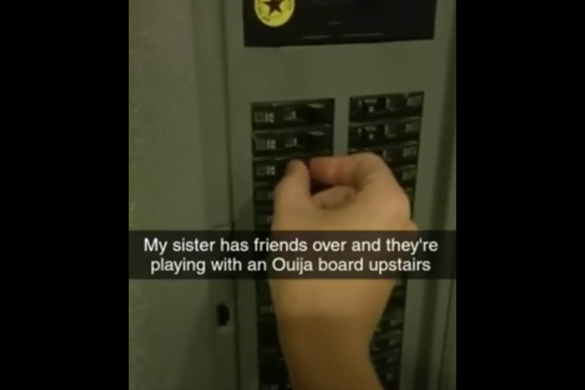 Mischievous Brother Terrorizes Sister's Sleepover in Hilarious Ouija Board  Prank Video