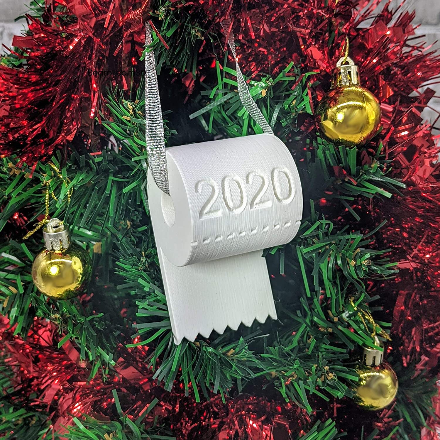 2020 Christmas Ornament Toilet Paper Crisis
