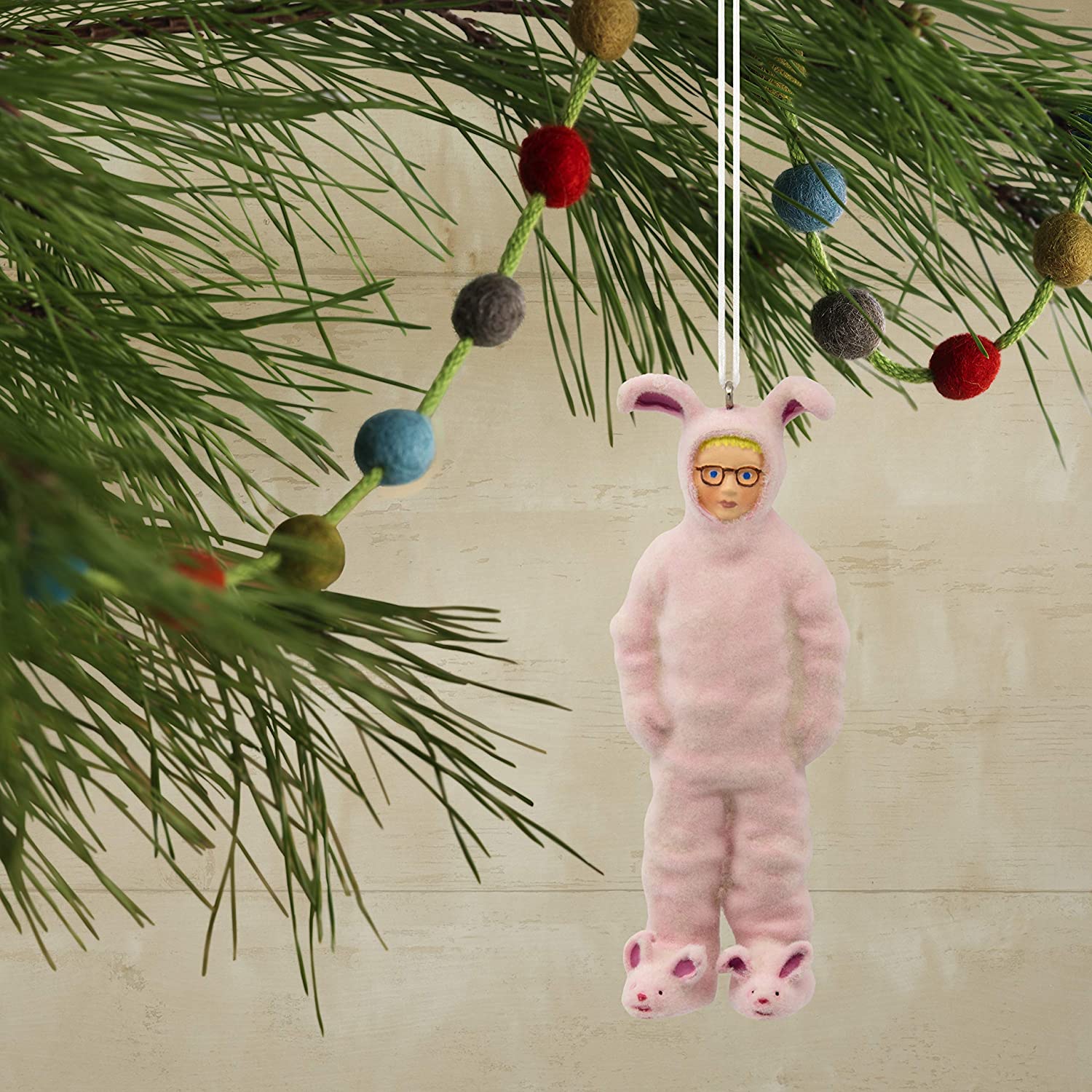 Hallmark Christmas Ornaments, A Christmas Story Ralphie in Bunny Suit Ornament