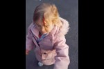 Little Girl Cries After Race