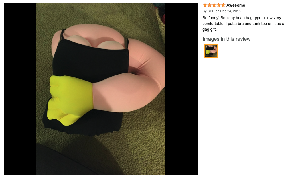 girlfriend pillow review