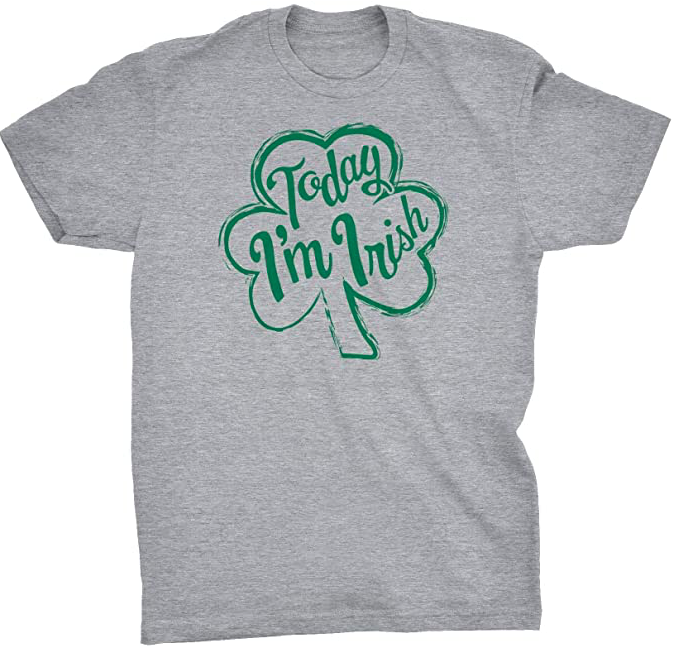 St Patricks Day Shirt for Men - Today I'm Irish - Funny St Paddy's Shirt