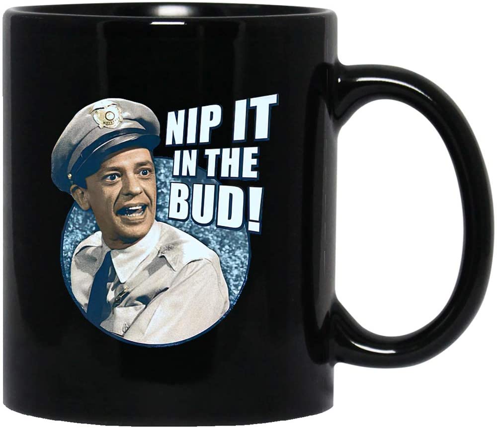 Barney #Advises Andy Nip it in The Bud The Andy #Griffith Show Funny Gift Coffee Mugs