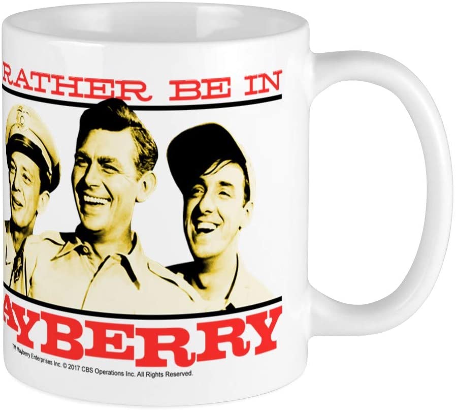 CafePress Rather Be In Mayberry Mug Unique Coffee Mug, Coffee Cup