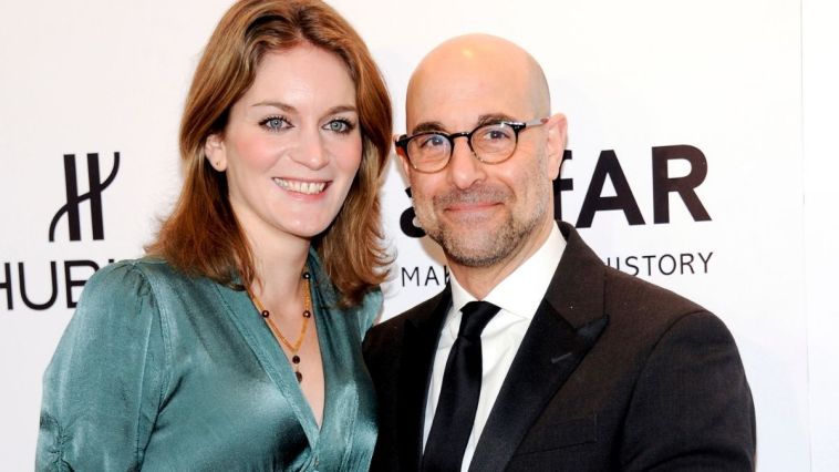 Felicity Blunt and Stanley Tucci