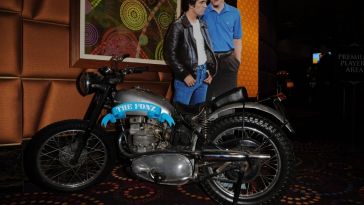 The Fonz's motorcycle