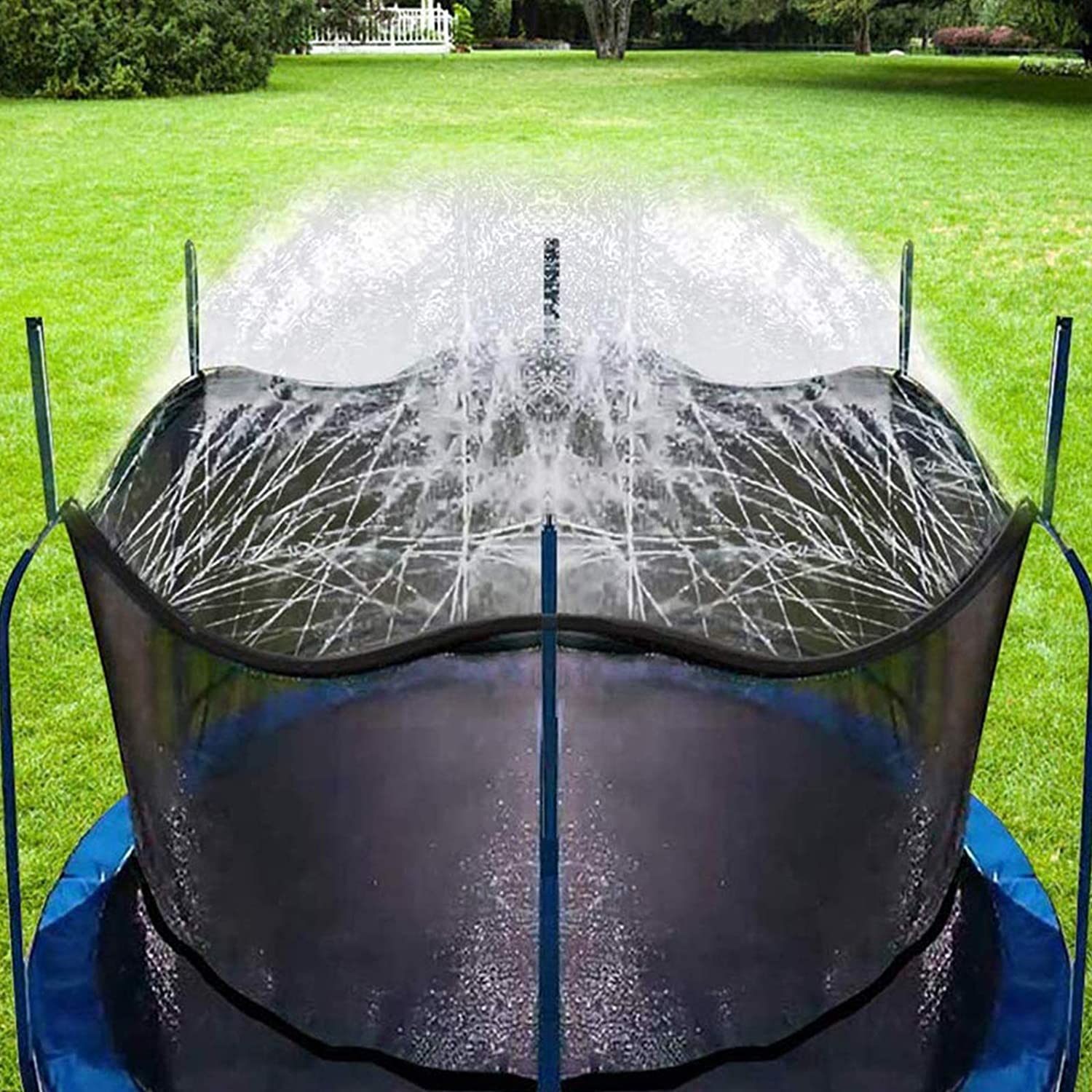 Jasonwell Trampoline Sprinkler for Kids Outdoor Trampoline Sprinkler Waterpark