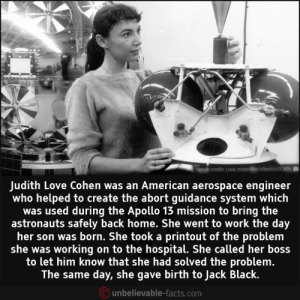 A incrível história da mãe de Jack Black e seu projeto que salvou a Apollo  13