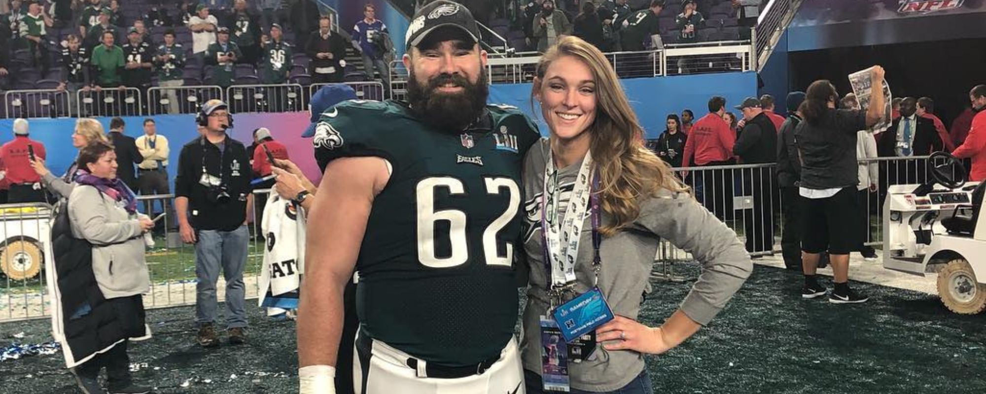 Jason Kelce's Wife Reveals Plan if Baby Is Born on Super Bowl Sunday