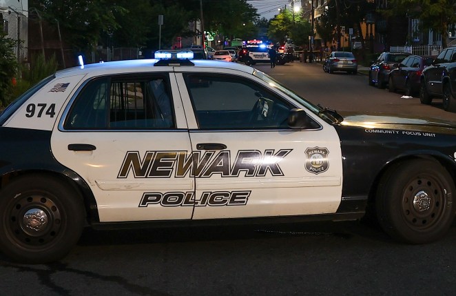 Newark Police car