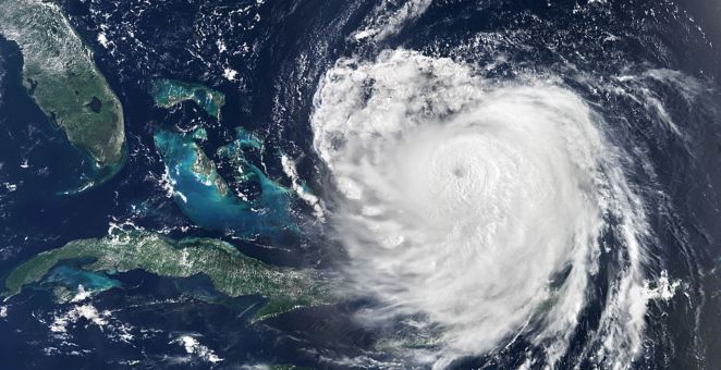 Wild Photo Reveals That Spirit Airlines Flew Through A Category 4 Hurricane And Survived