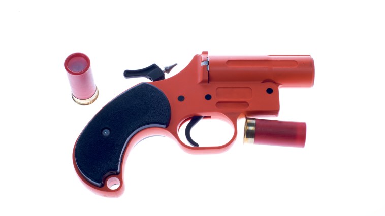 Elderly Woman Allegedly Shoots Man In Face With A Flare