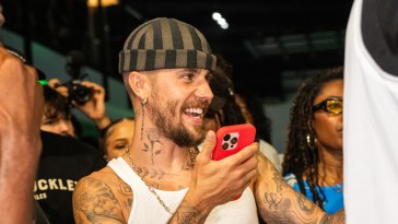 What Is He Doing Justin Bieber Rides Around In Nothing But His underwear