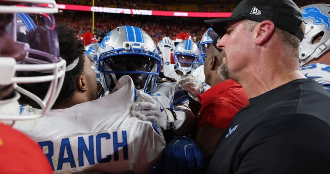 All-Out Brawl Erupts Between Players After Chiefs-Lions Game Brian Branch